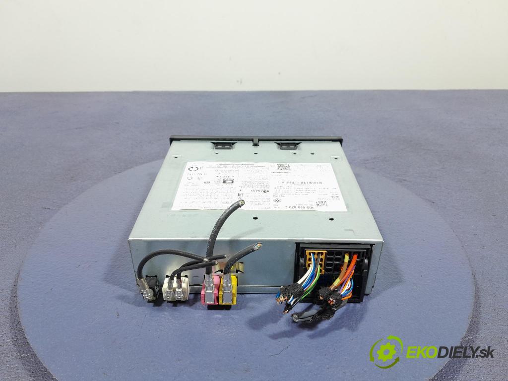 Vw Passat 2021 Radio I Navigace: 3G5035820E