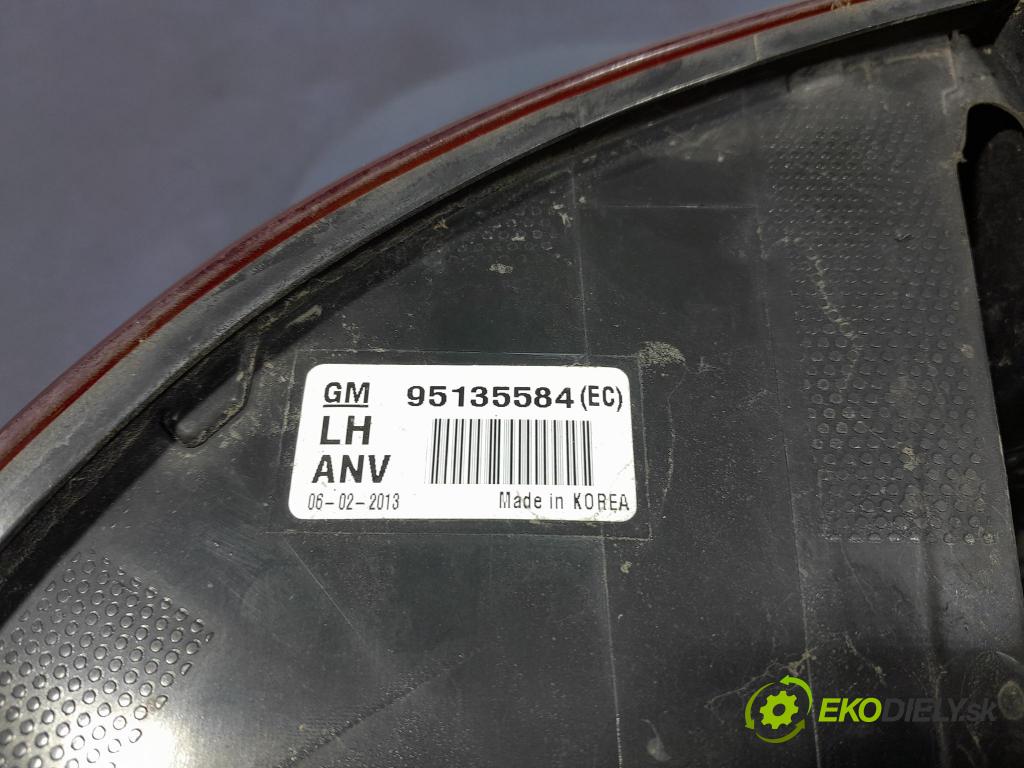 Chevrolet Cruze 2013 svetlo / reflektor zad ľavá Vonkajsia: 95135584