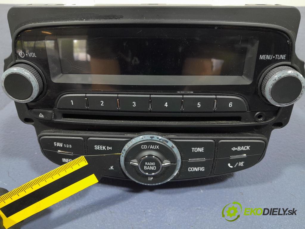 Chevrolet Cruze 2013 Radio I Navigace: 95318050