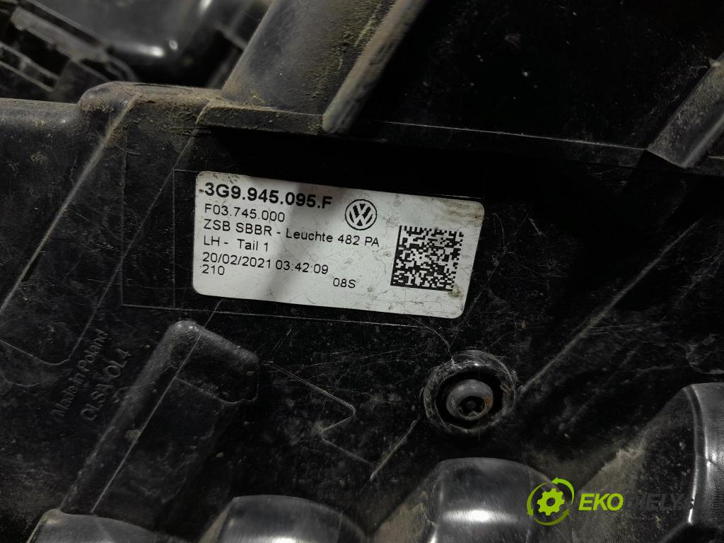 Vw Passat 2021 světlo Zad: levá Mimo: 3G9945095F