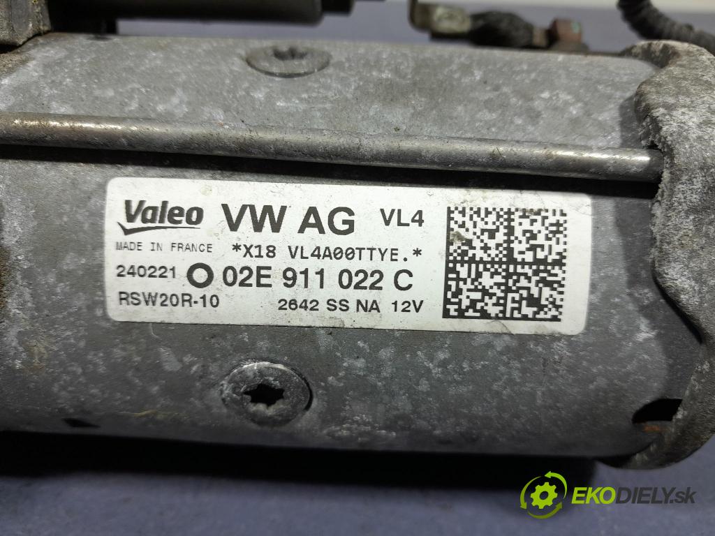 Vw Passat 2021 štartér 02E911022C