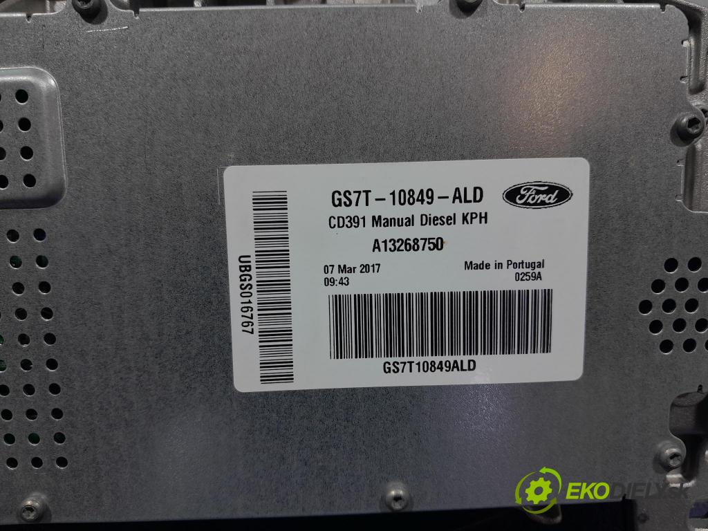 Ford Mondeo 2017 Přístrojová deska GS7T-10849-ALD
