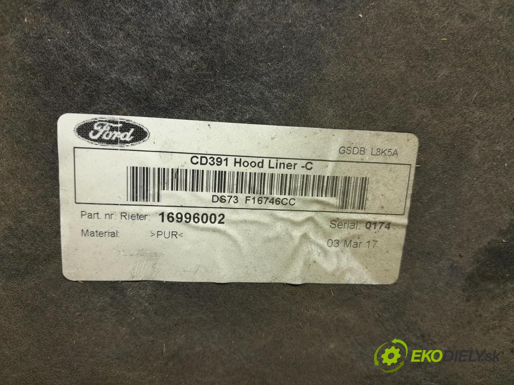 Ford Mondeo 2017 zvuková izolace DS73F16746CC