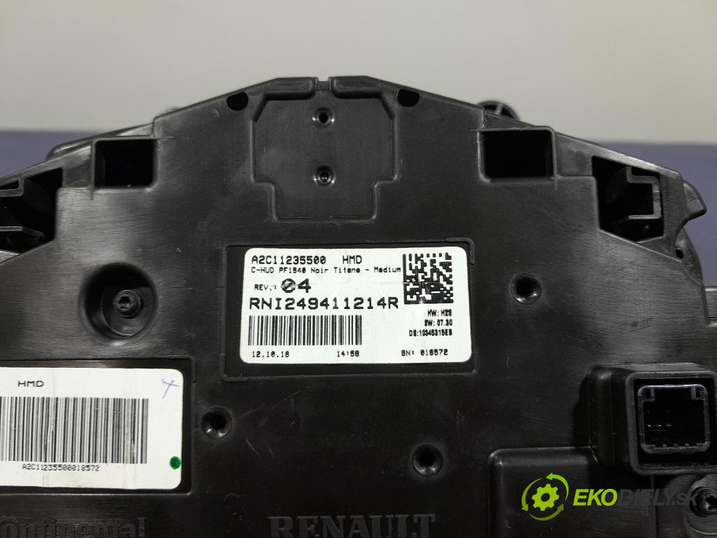 Renault Talisman 2016 prístrojovka/ budíky 249411214R