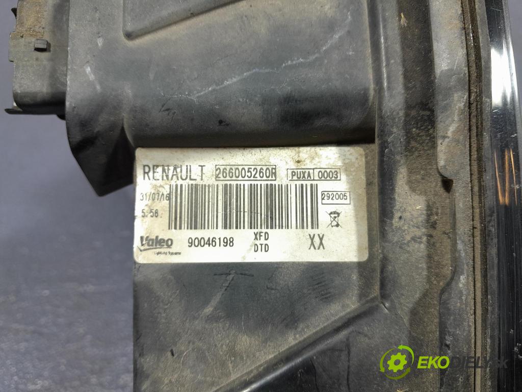 Renault Talisman 2016 Halogen v pravo: 266005260R
