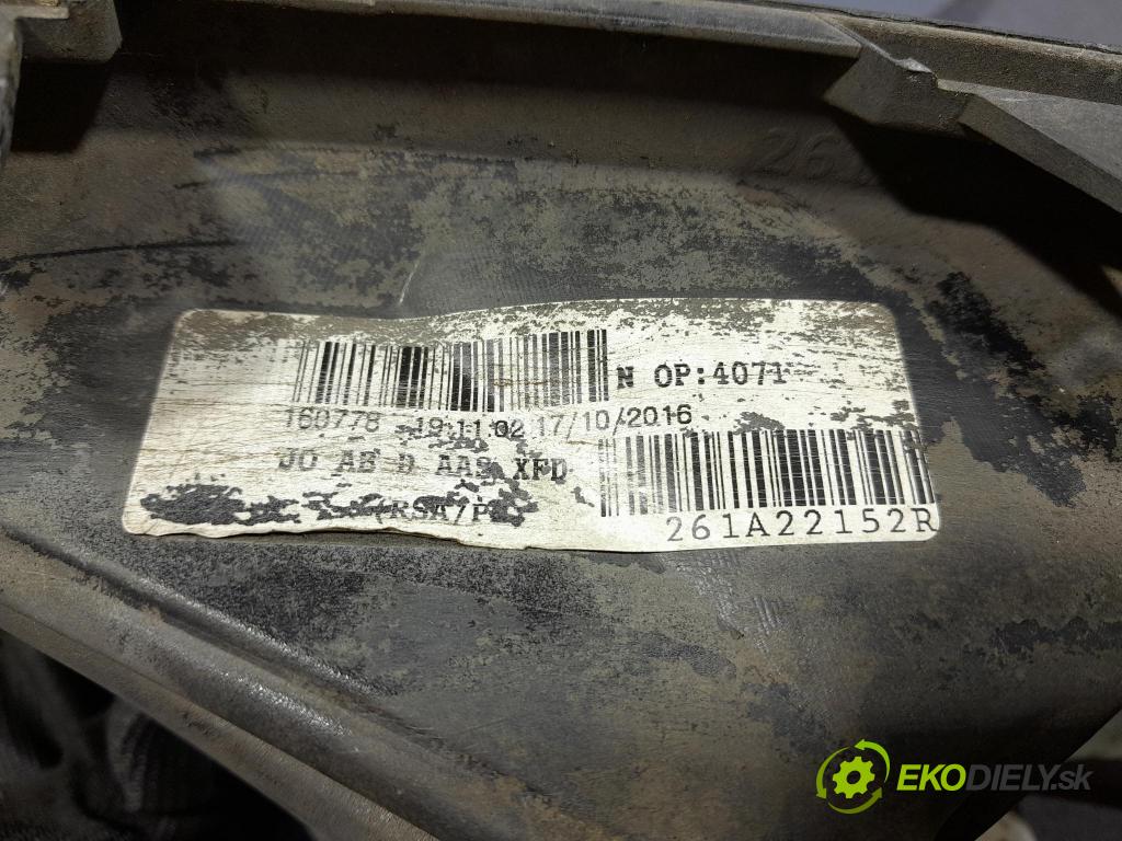 Renault Talisman 2016 Halogen v pravo: 261A22152R