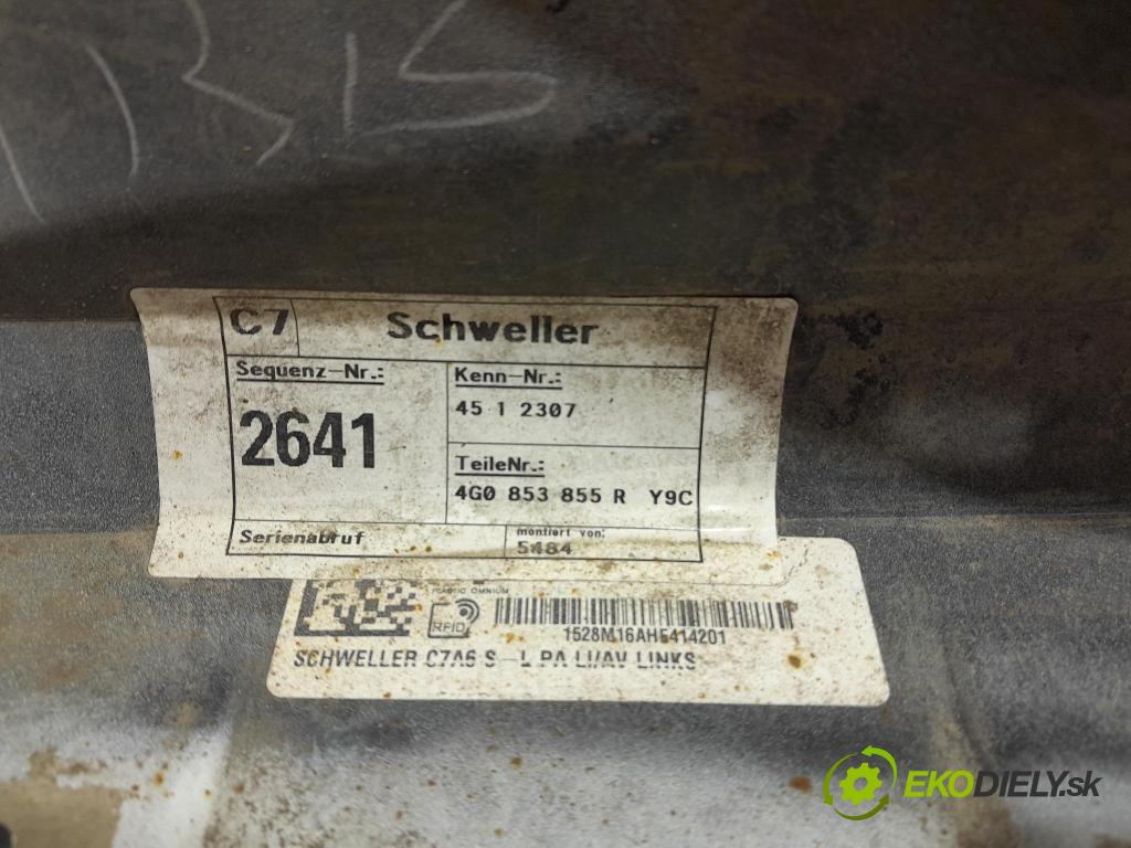 Audi A6 2016 lišta Práh: 4G0853855R