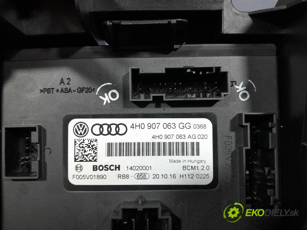 Audi A6 2016 řídící jednotka Komfortu 4H0907063GG