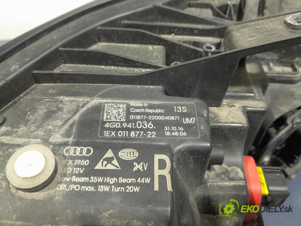 Audi A6 2016 Reflektor: v pravo: 4G0941036