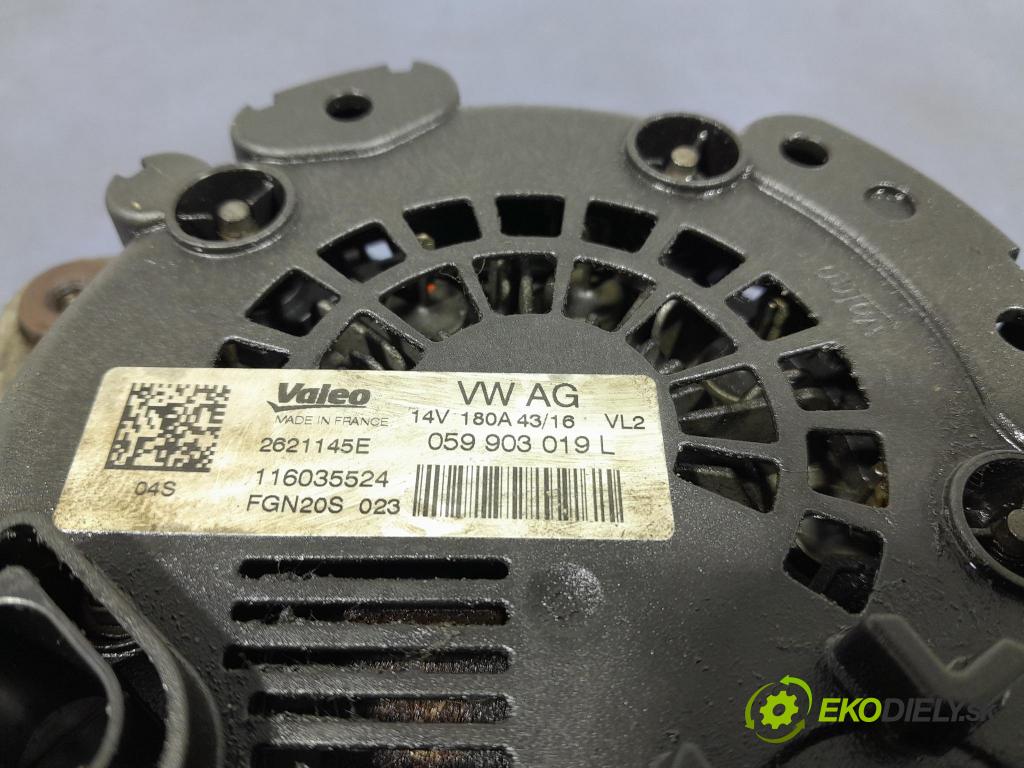 Audi A6 2016 Alternator 059903019L