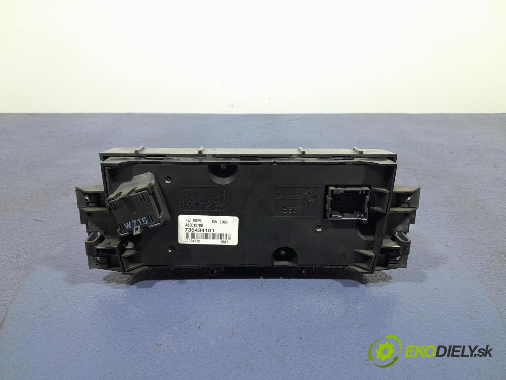 Lancia Ypsilon 2007 prepínač Klimatizácia: Prúd vzduchu: 735434101