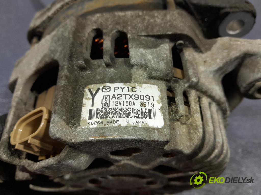 Mazda 6 2013 Alternator A2TX9091
