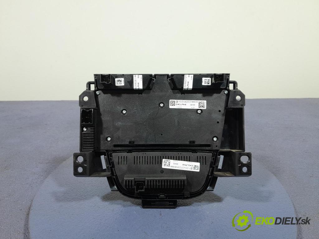 Opel Astra 2011 prepínač Klimatizácia: Prúd vzduchu: 13343709