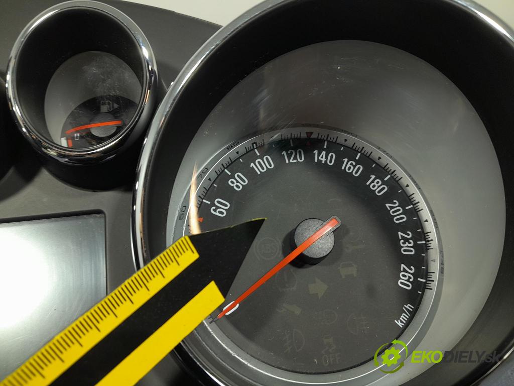 Opel Astra 2011 prístrojovka/ budíky 13374903