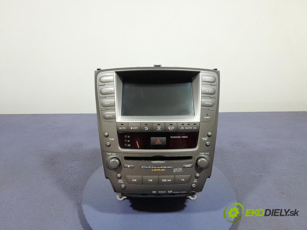 Lexus IS 2006 Radio I Navigace: 86120-53420