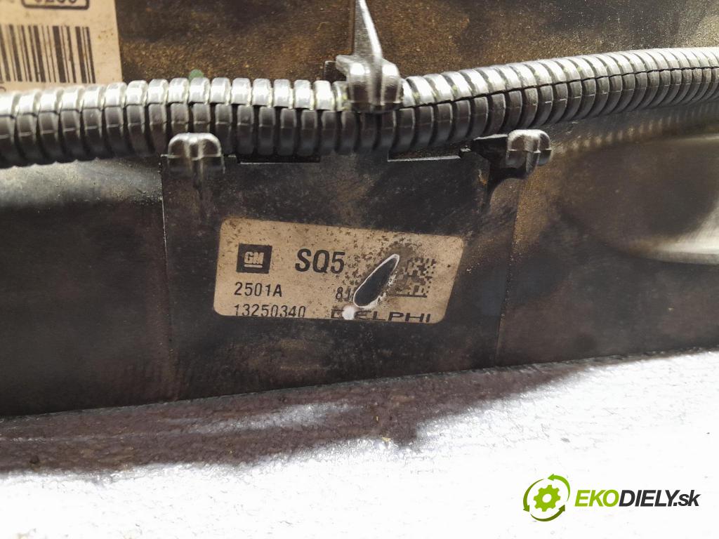 Opel Astra 2011 ventilátor Chladič: 13250340