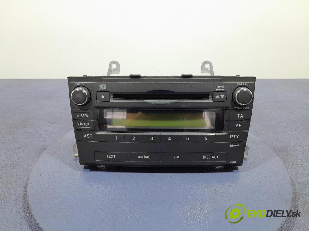 Toyota Avensis 2009 Radio I Navigácia: 86120-05150