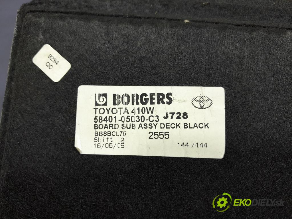 Toyota Avensis 2009 koberec do auta 58401-05030-C3