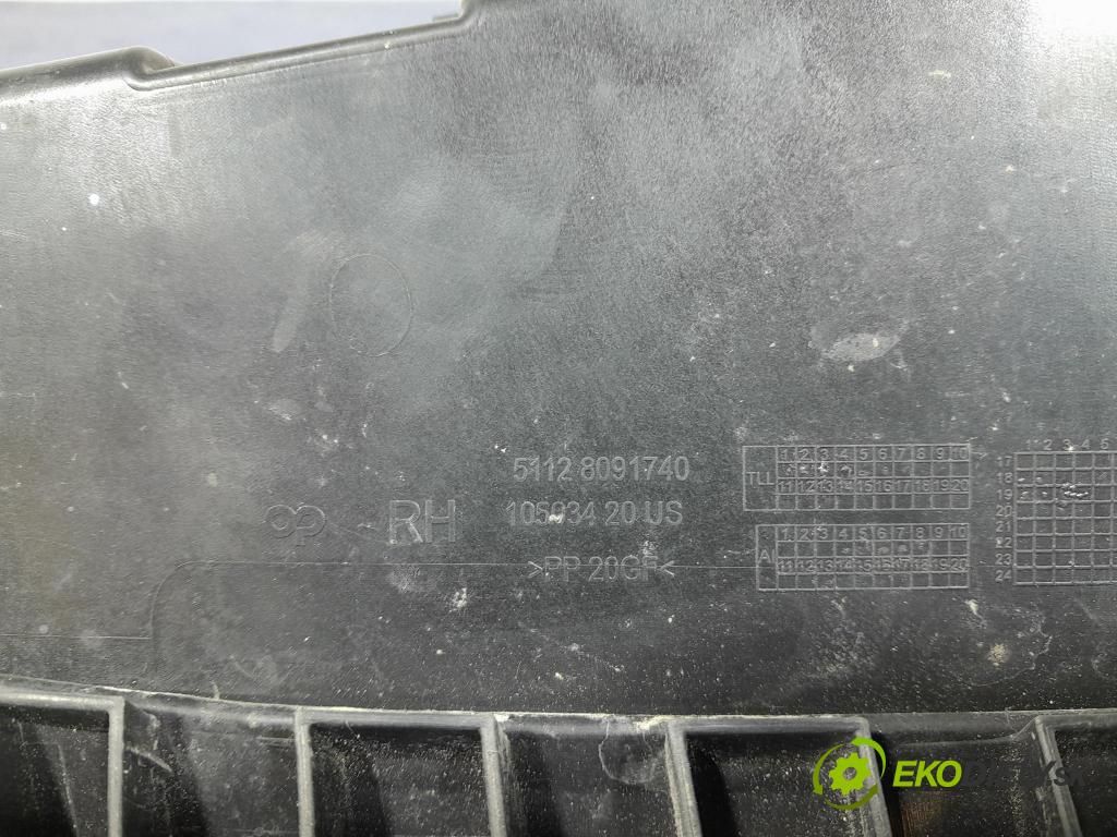 Bmw X7 2021 Upevnenie: narazník 8091740