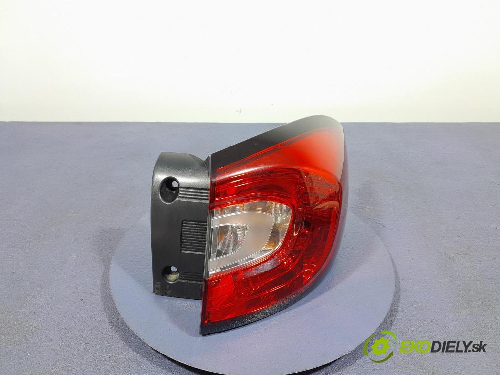 Renault Captur 2013 svetlo / reflektor zad Prava: Vonkajsia: 265502731R