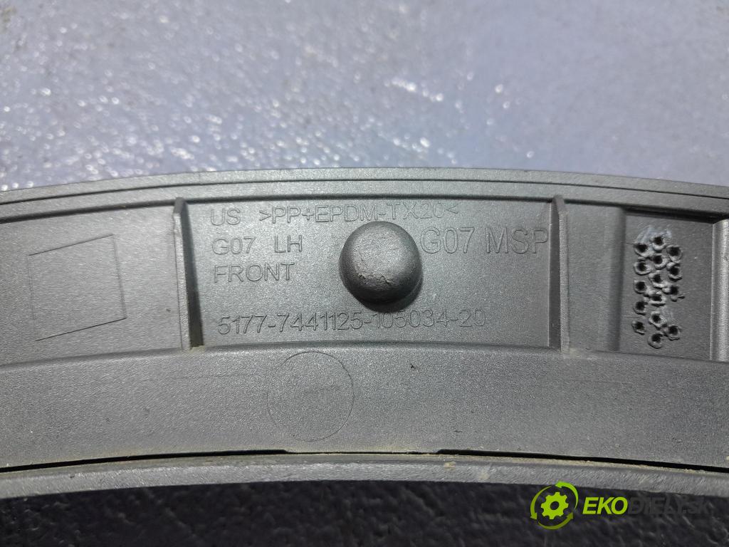 Bmw X7 2021 lišta Dekoratívne: 7441125