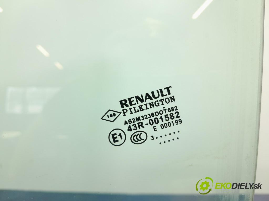 Renault Captur 2013 sklo dveře před levá