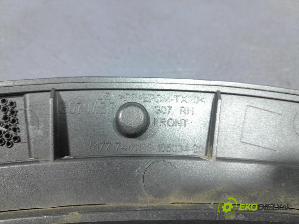 Bmw X7 2021 lišta Dekoratívne: 7441126