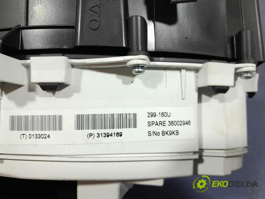 Volvo V40 2014 Přístrojová deska 31394169