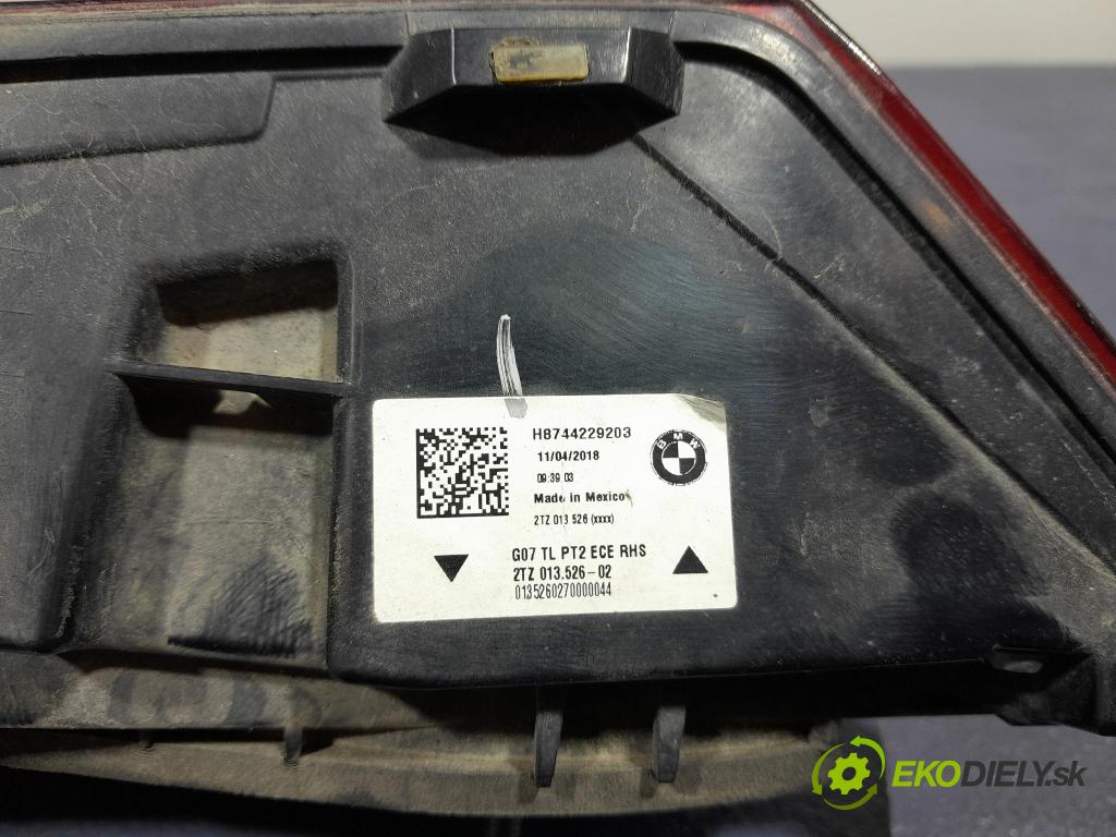 Bmw X7 2021 svetlo / reflektor zad ľavá Vnútri: 7442292