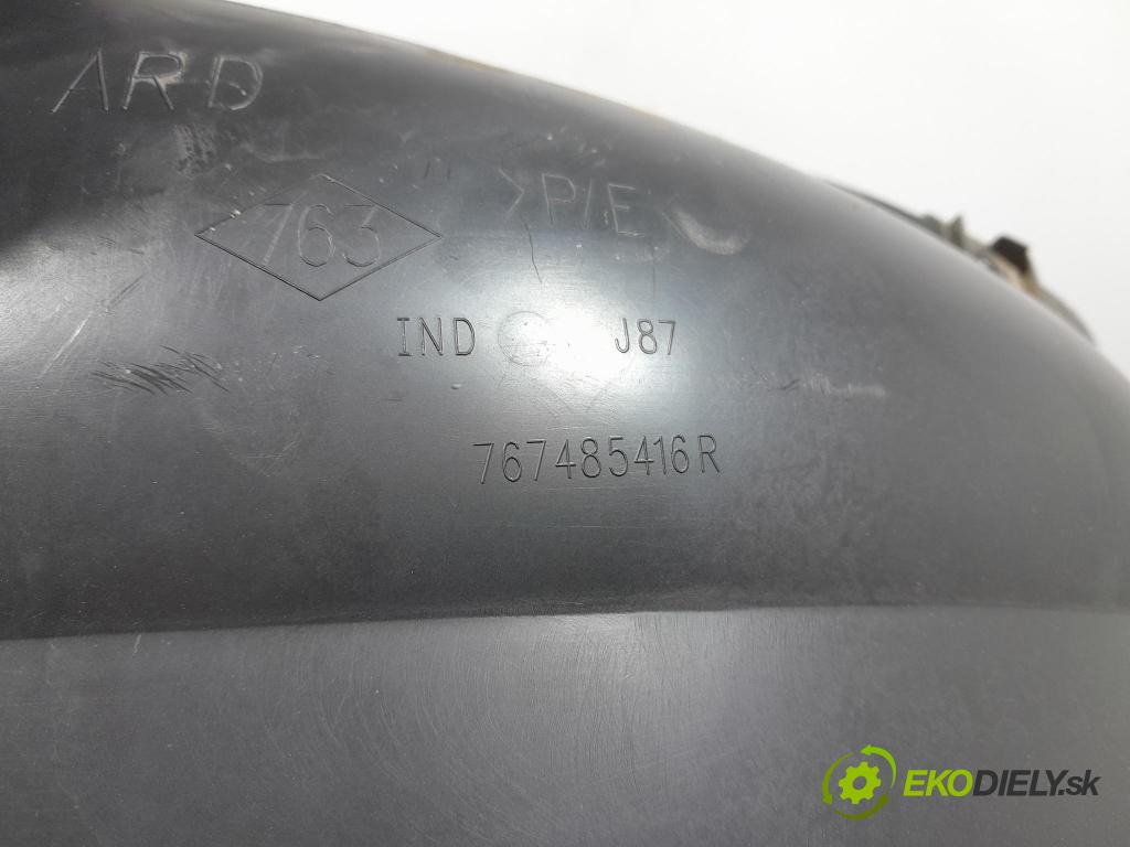 Renault Captur 2013 blatník: plastický: Zad: 767485416R