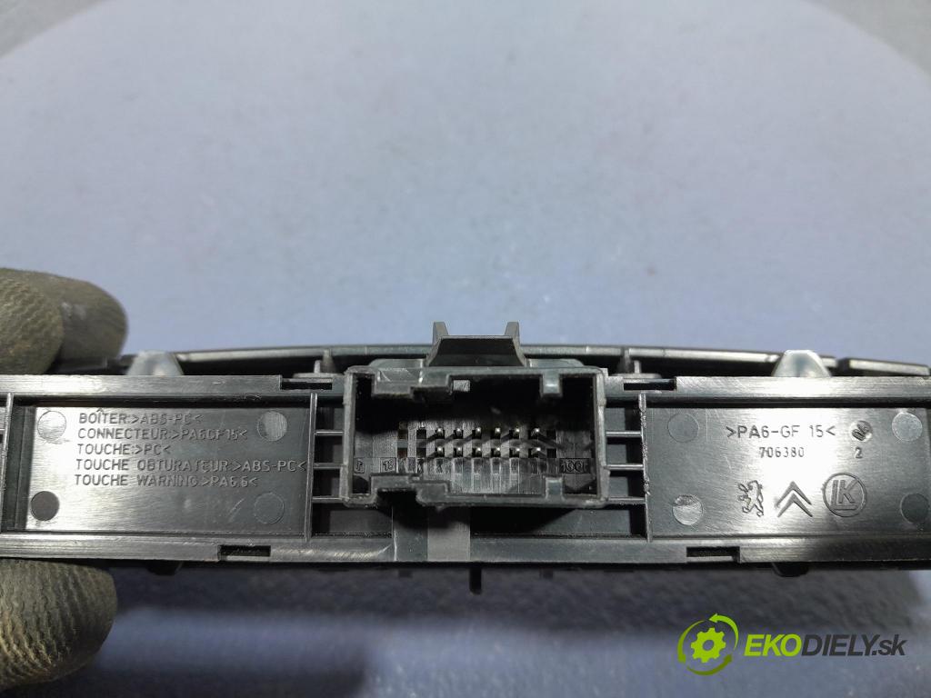 Peugeot 308 2009 prepínač svetiel NÚDZA: 9659417477