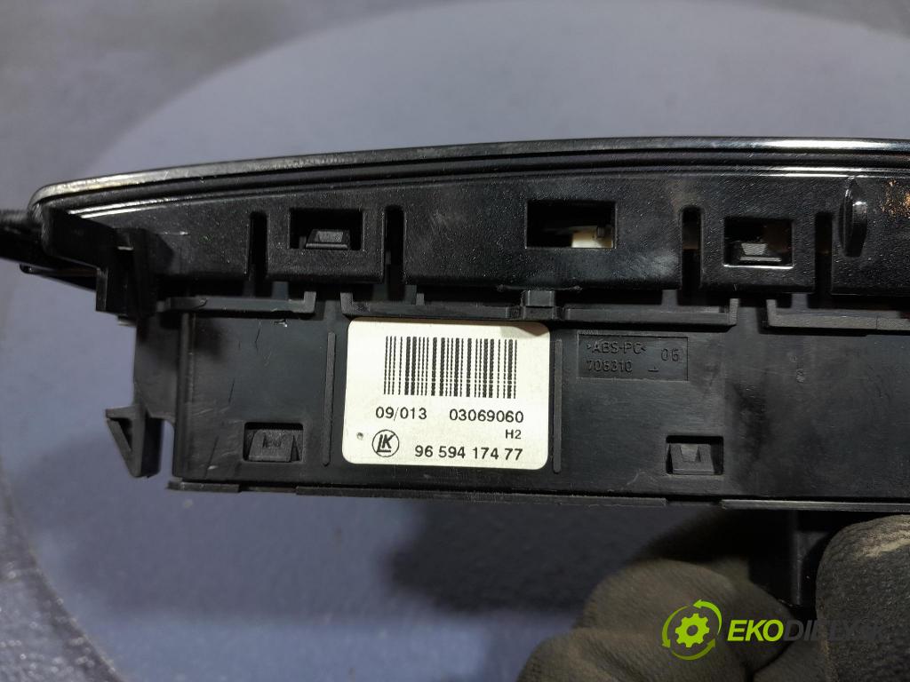 Peugeot 308 2009 prepínač svetiel NÚDZA: 9659417477