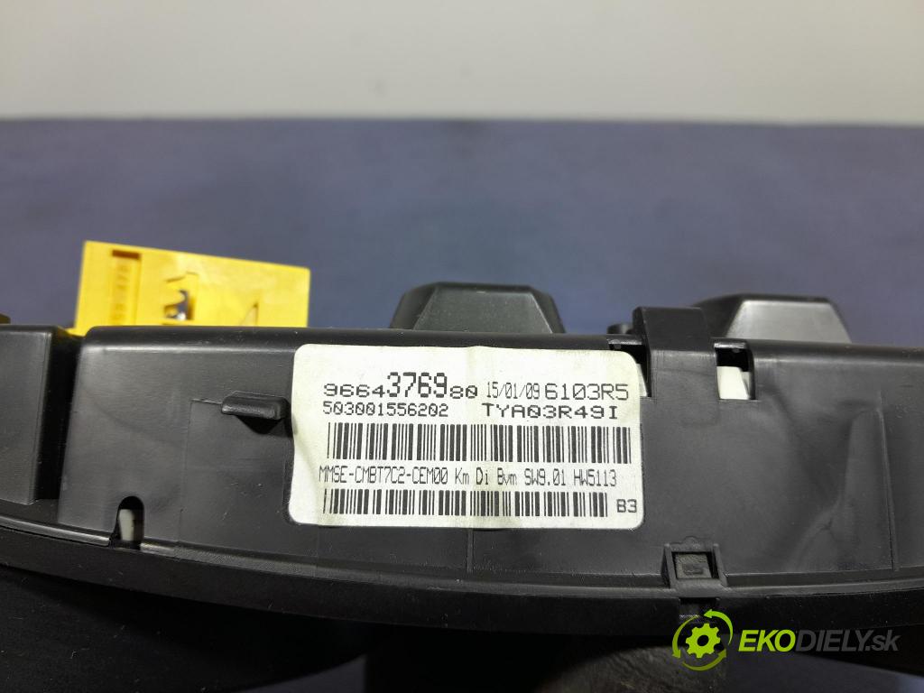 Peugeot 308 2009 prístrojovka/ budíky 9664376980