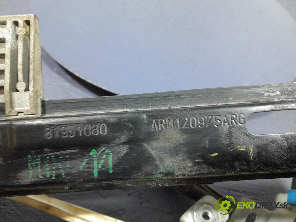 Peugeot 308 2009 mechanizmus okna Okná: Predné Vľavo: 