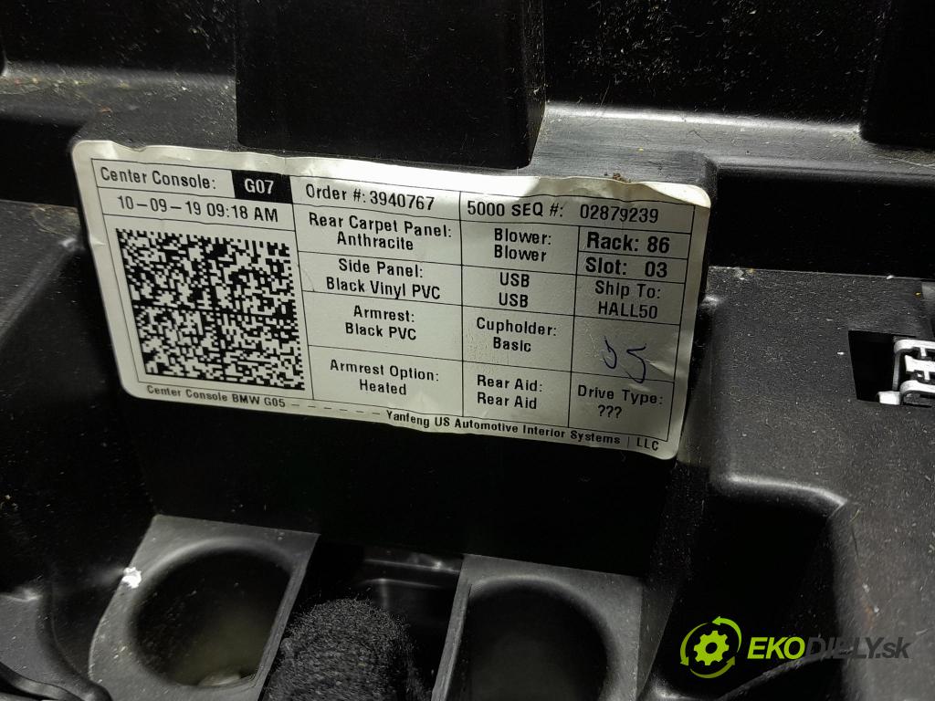 Bmw X7 2021 tunel Stredný: 