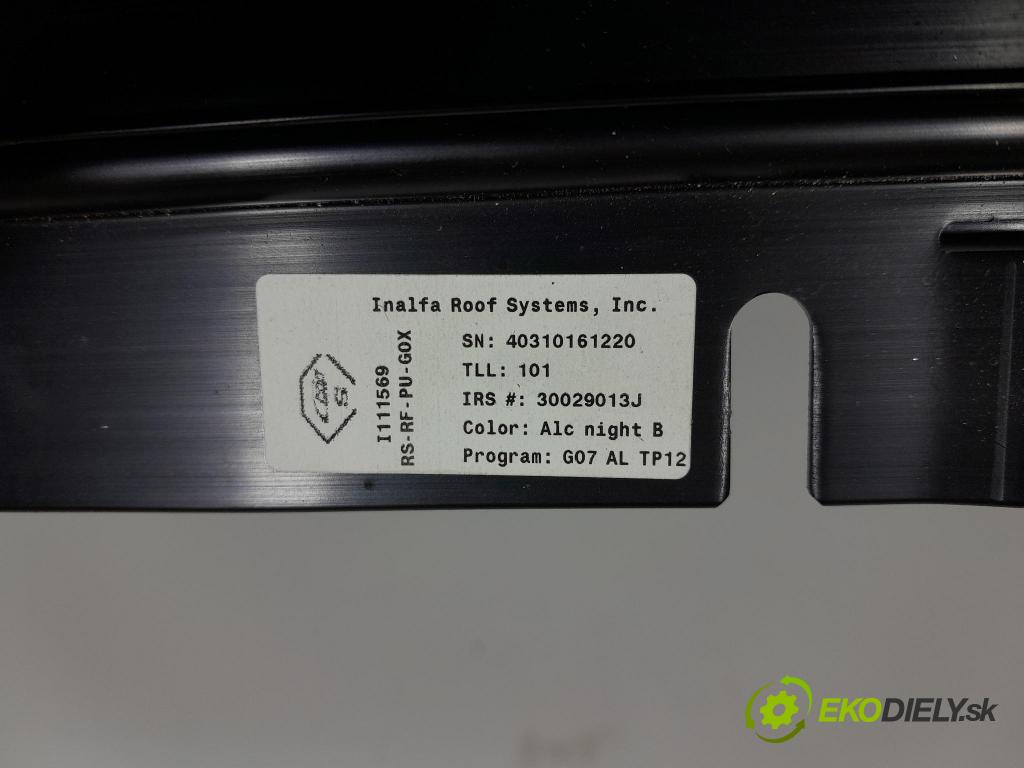 Bmw X7 2021 Střešní okno: