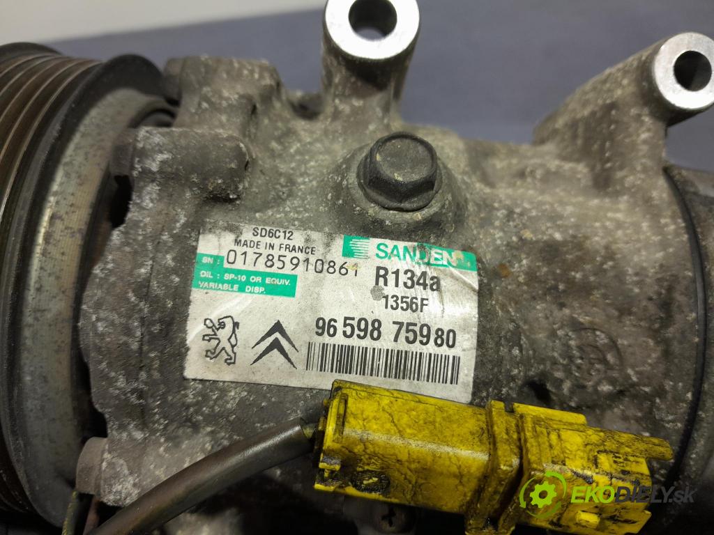 Peugeot 308 2009 Kompresor: Klimatizácia: 9659875980