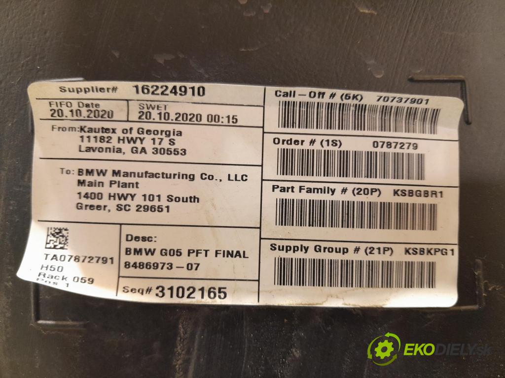 Bmw X7 2021 Nádrž: paliva 16224910