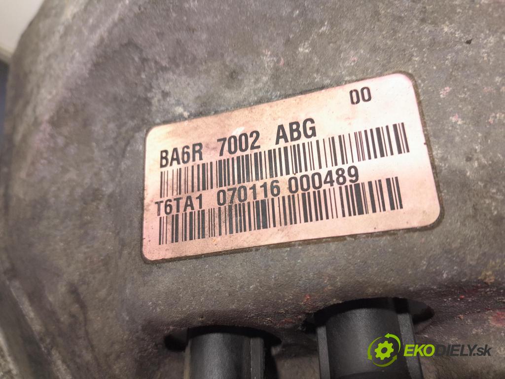 Ford Fiesta 2016 prevodovka Manualna BA6R-7002-ABG