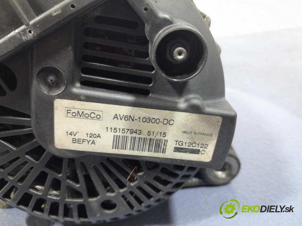 Ford Fiesta 2016 Alternator AV6N-10300-DC