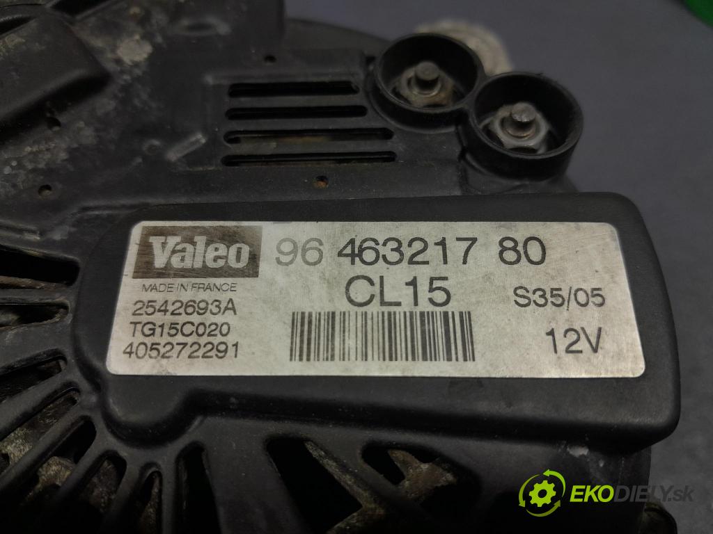 Citroen C8 2005 Alternator 9646321780