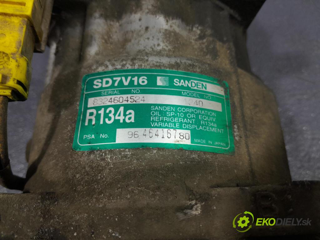 Citroen C8 2005 Kompresor: Klimatizace: 9646416780