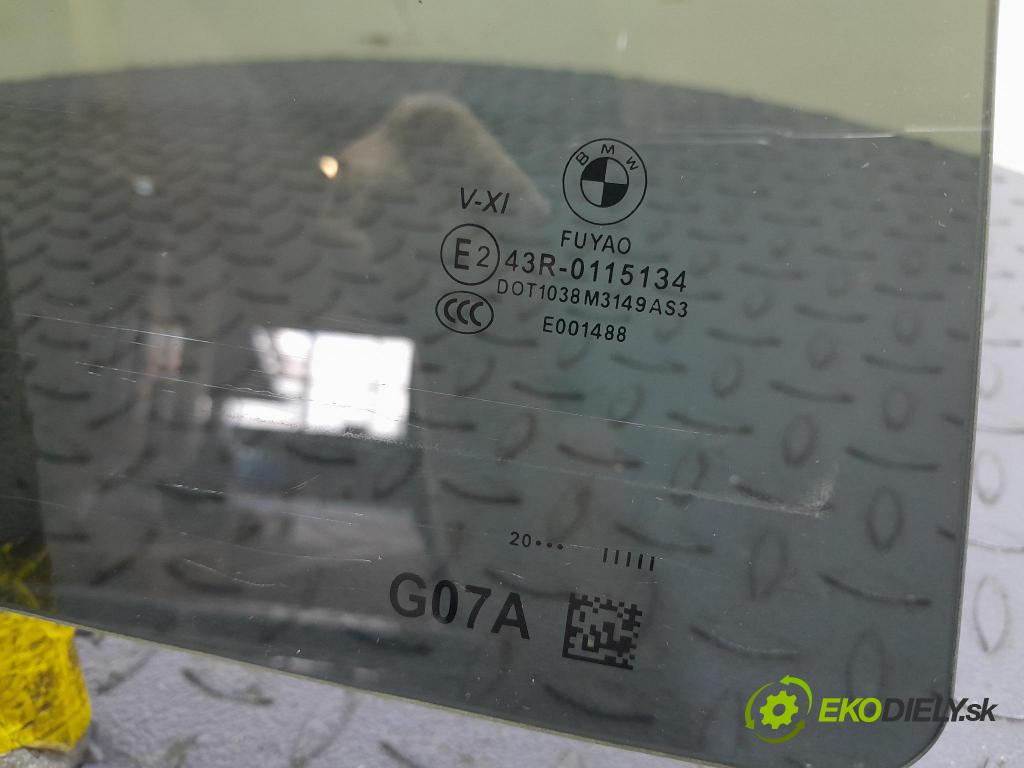 Bmw X7 2021 sklo dveře Zad: Práva: