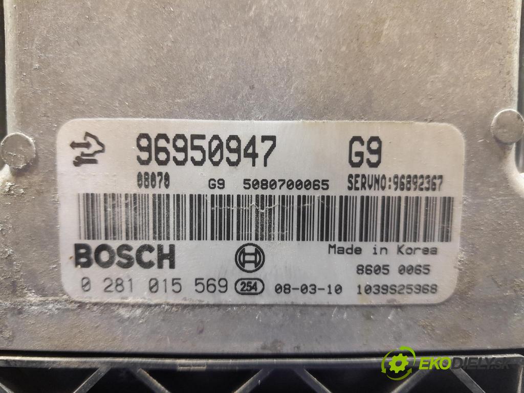 Opel Antara 2008 řídící jednotka Motor: 96950947
