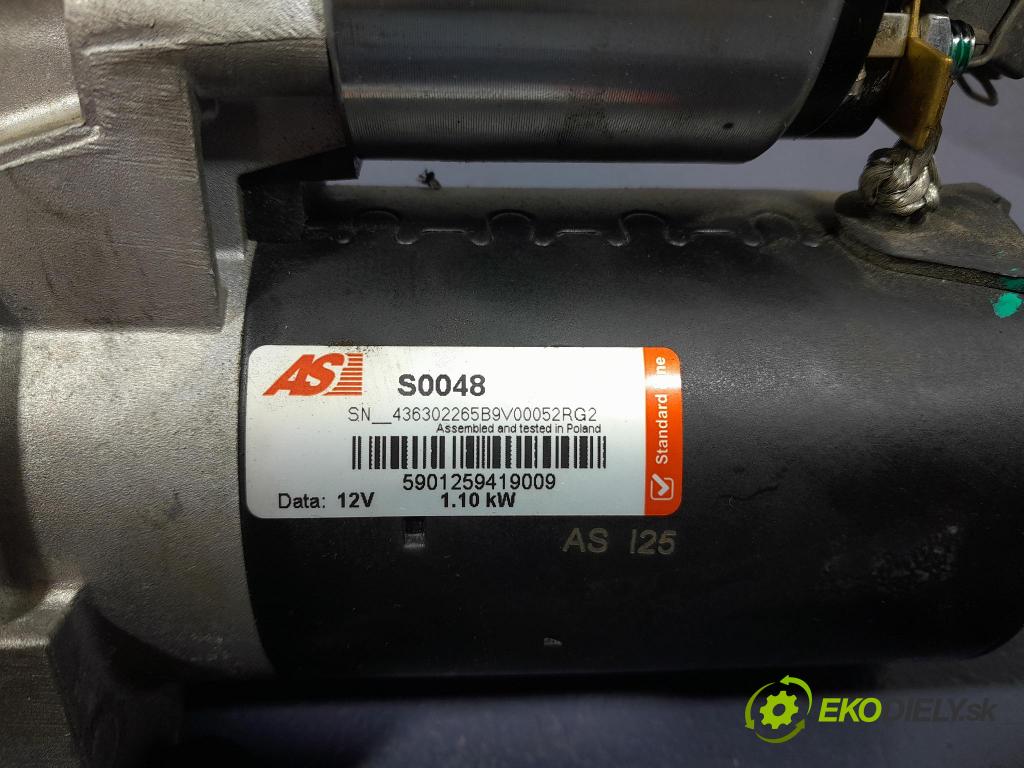 Audi A3 2002 startér: S0048