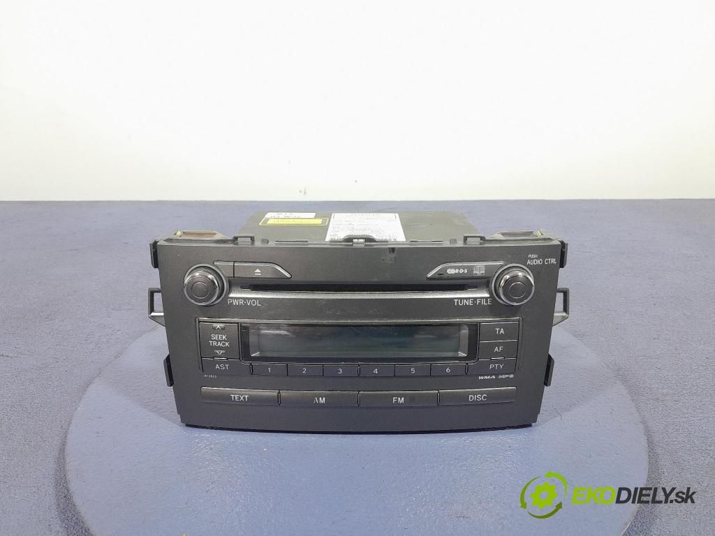Toyota Auris 2007 Radio I Navigace: 86120-02520