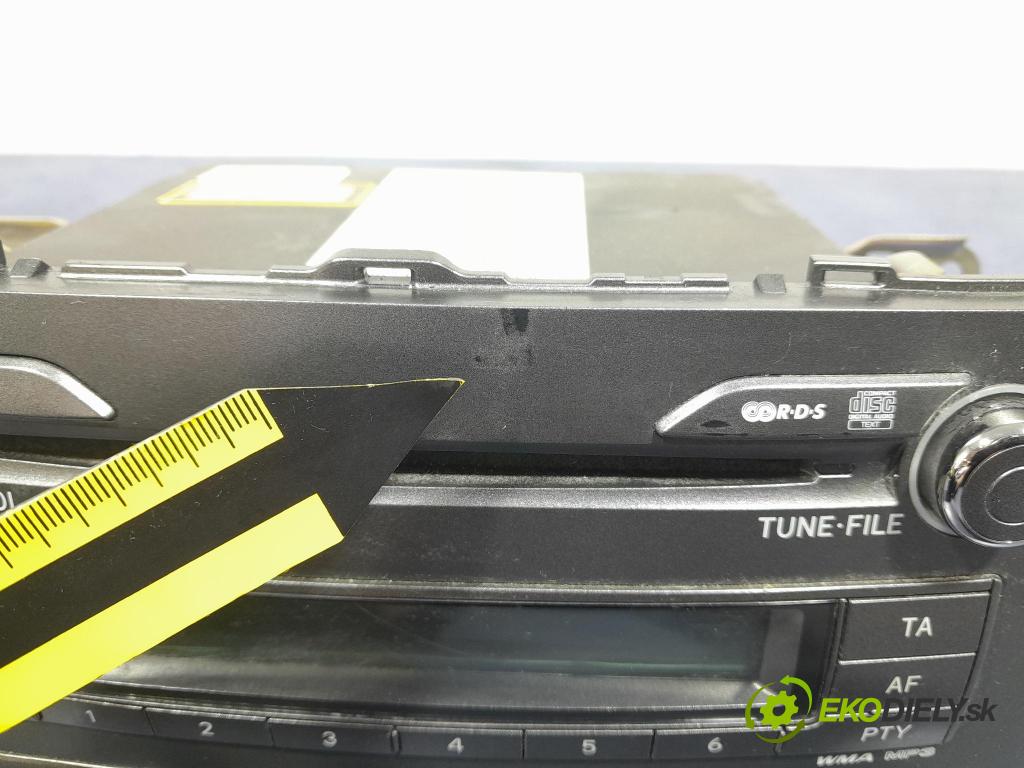 Toyota Auris 2007 Radio I Navigace: 86120-02520