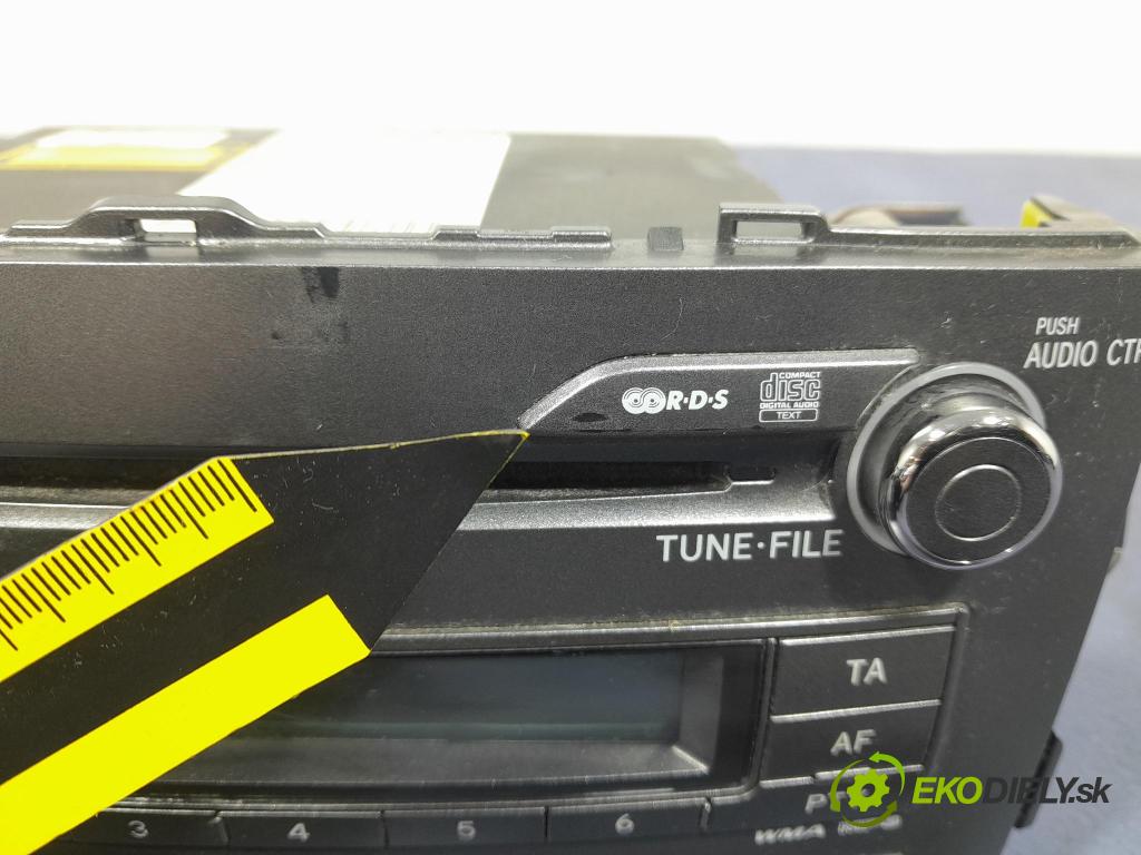 Toyota Auris 2007 Radio I Navigace: 86120-02520