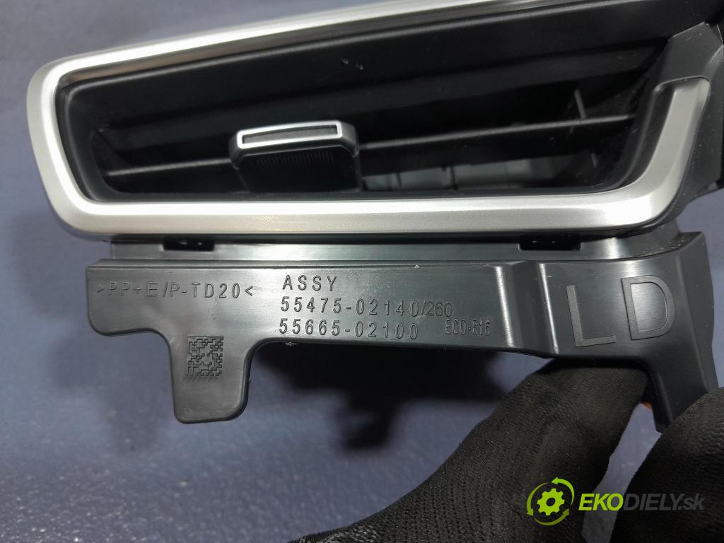 Toyota Corolla 2024 Mřížky Proud vzduchu Vzduch: 55650-02840