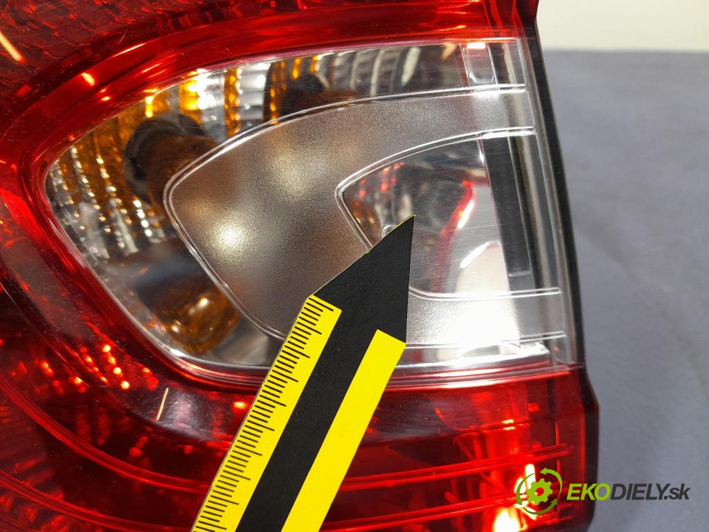Renault Captur 2015 světlo Zad: levá Mimo: 265557367R